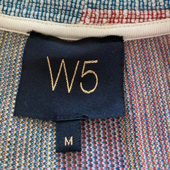 W5 striped knit halter top M new without tags - Picture 5 of 6